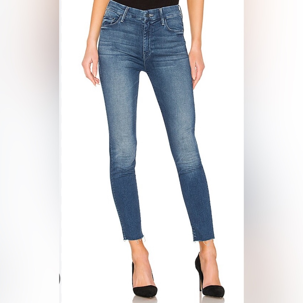 The High Waisted Looker Ankle Fray in Lure Me In